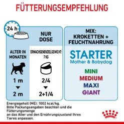 Royal Canin Starter Ultra Soft Mousse Für Welpen 12 X 195 G -Hills Verkaufsgeschäft 03rTWbNeuUYE 9003579020036 4300 7