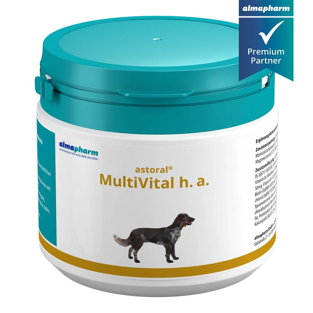 Almapharm Astoral MultiVital H.a. Für Hunde 250 G Pulver Dose Für Hunde