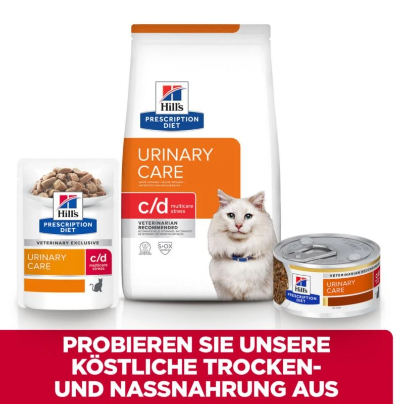 Hills Feline C/d Multicare Stress Lachs Frischebeutel Für Katzen 12 X 85 G Lachs Frischebeutel 6 Hills Feline C/d Multicare Stress Lachs Frischebeutel Für Katzen 12 X 85 G Lachs Frischebeutel – Bild 4