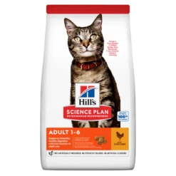 Hills Science Plan Feline Adult Trockenfutter Für Katzen 1,5 Kg Huhn Trockenfutter -Hills Verkaufsgeschäft 3d8YVPRGDEPh 52742030838 1