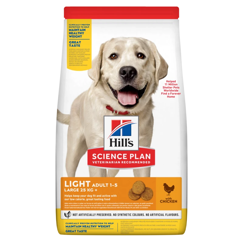 Hills Science Plan Canine Light Adult Large Breed Mit Huhn Trockenfutter 14 Kg Trockenfutter 3 Hills Science Plan Canine Light Adult Large Breed Mit Huhn Trockenfutter 14 Kg Trockenfutter