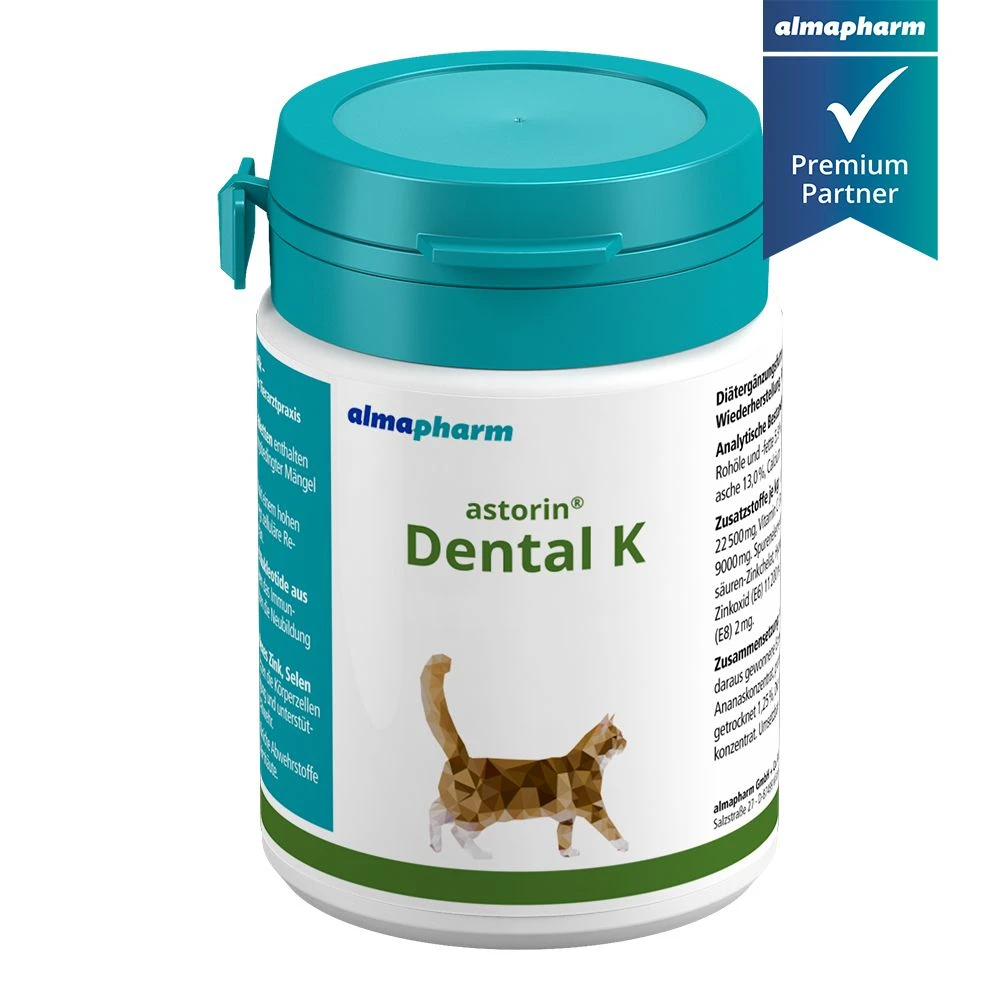 Almapharm Astorin Dental K 30 Tabletten Dose Für Katzen 6 Almapharm Astorin Dental K 30 Tabletten Dose Für Katzen – Bild 4