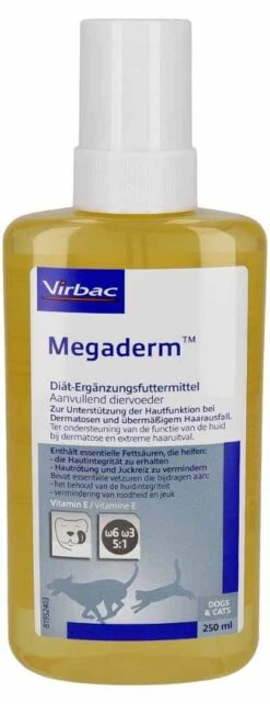 Virbac Megaderm Für Hunde Und Katzen 250 Ml Flasche