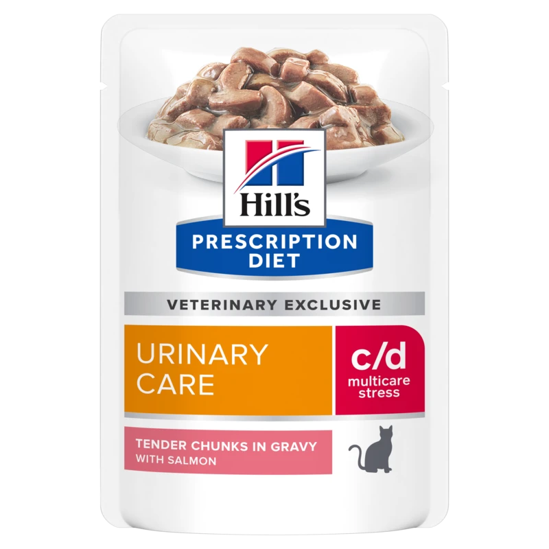 Hills Feline C/d Multicare Stress Lachs Frischebeutel Für Katzen 12 X 85 G Lachs Frischebeutel 3 Hills Feline C/d Multicare Stress Lachs Frischebeutel Für Katzen 12 X 85 G Lachs Frischebeutel