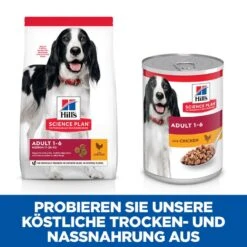 Hills Science Plan Canine Adult Huhn Dosenfutter Für Hunde 12 X 370 G Dosenfutter Mit Huhn -Hills Verkaufsgeschäft H1DDdvhvjsrn 52742050782 5