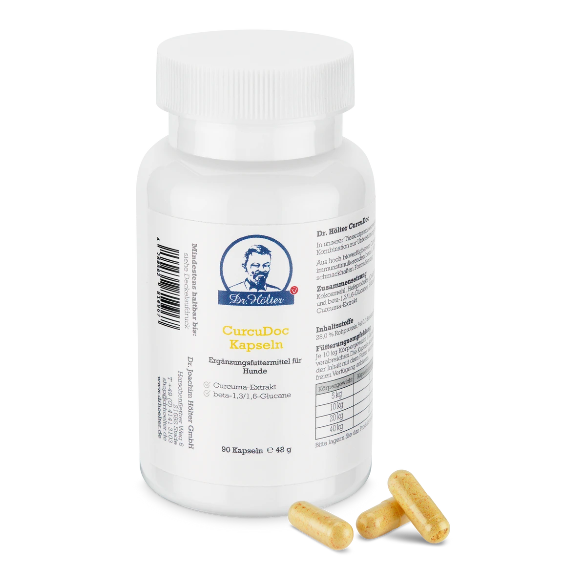 Dr. Hölter CurcuDoc Kurkuma Für Hunde 40g CurcuDoc Pulver 4 Dr. Hölter CurcuDoc Kurkuma Für Hunde 40g CurcuDoc Pulver – Bild 2