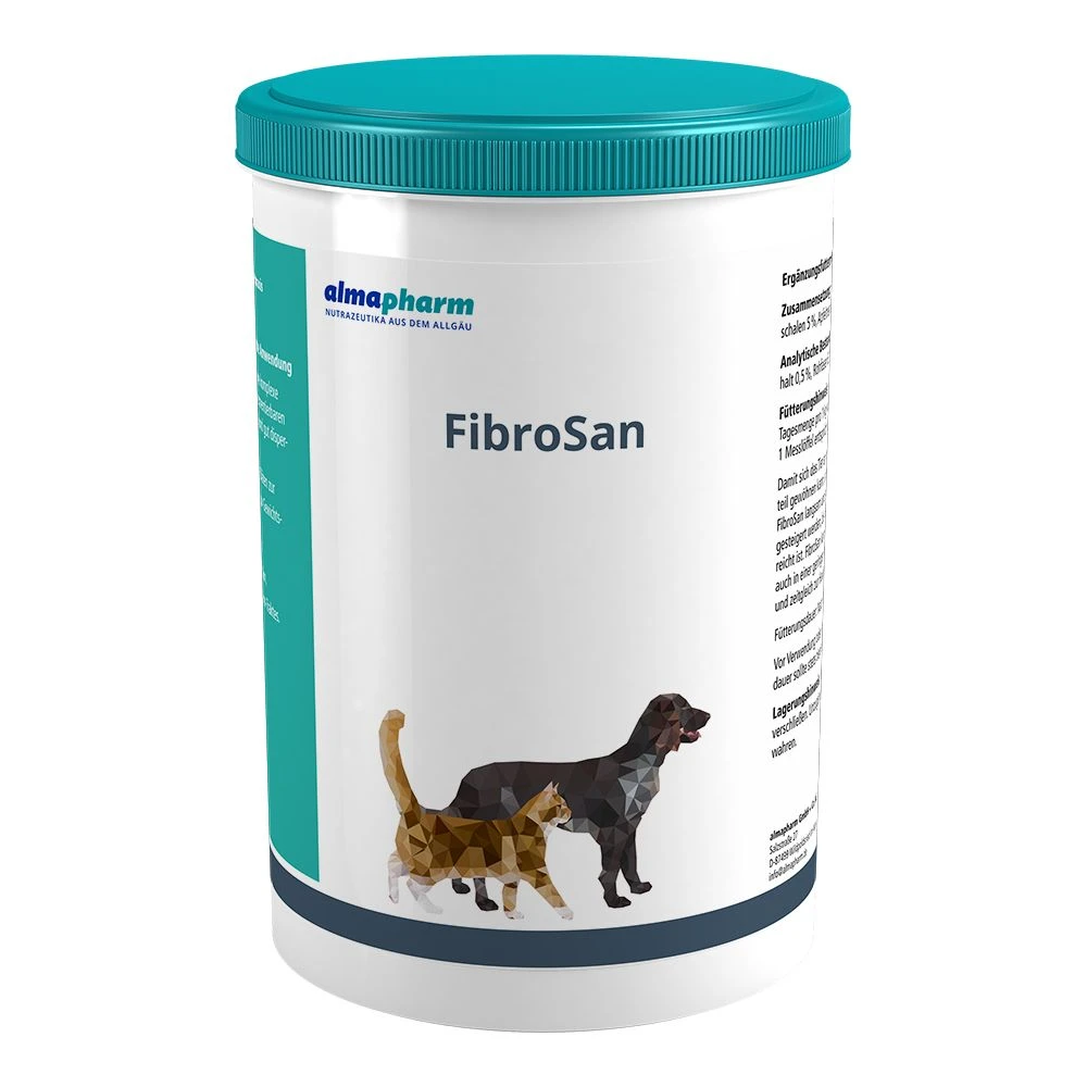 Almapharm FibroSan Für Hunde Und Katzen 400 G Pulver Dose Für Hunde Und Katzen 4 Almapharm FibroSan Für Hunde Und Katzen 400 G Pulver Dose Für Hunde Und Katzen – Bild 2