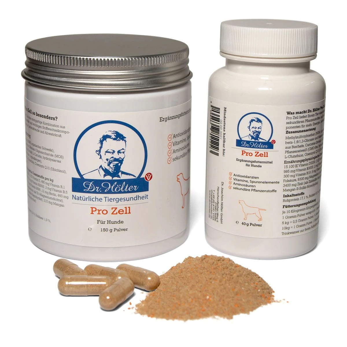 Dr. Hölter Pro Zell Für Hunde Und Katzen 40g Pro Zell Pulver 3 Dr. Hölter Pro Zell Für Hunde Und Katzen 40g Pro Zell Pulver
