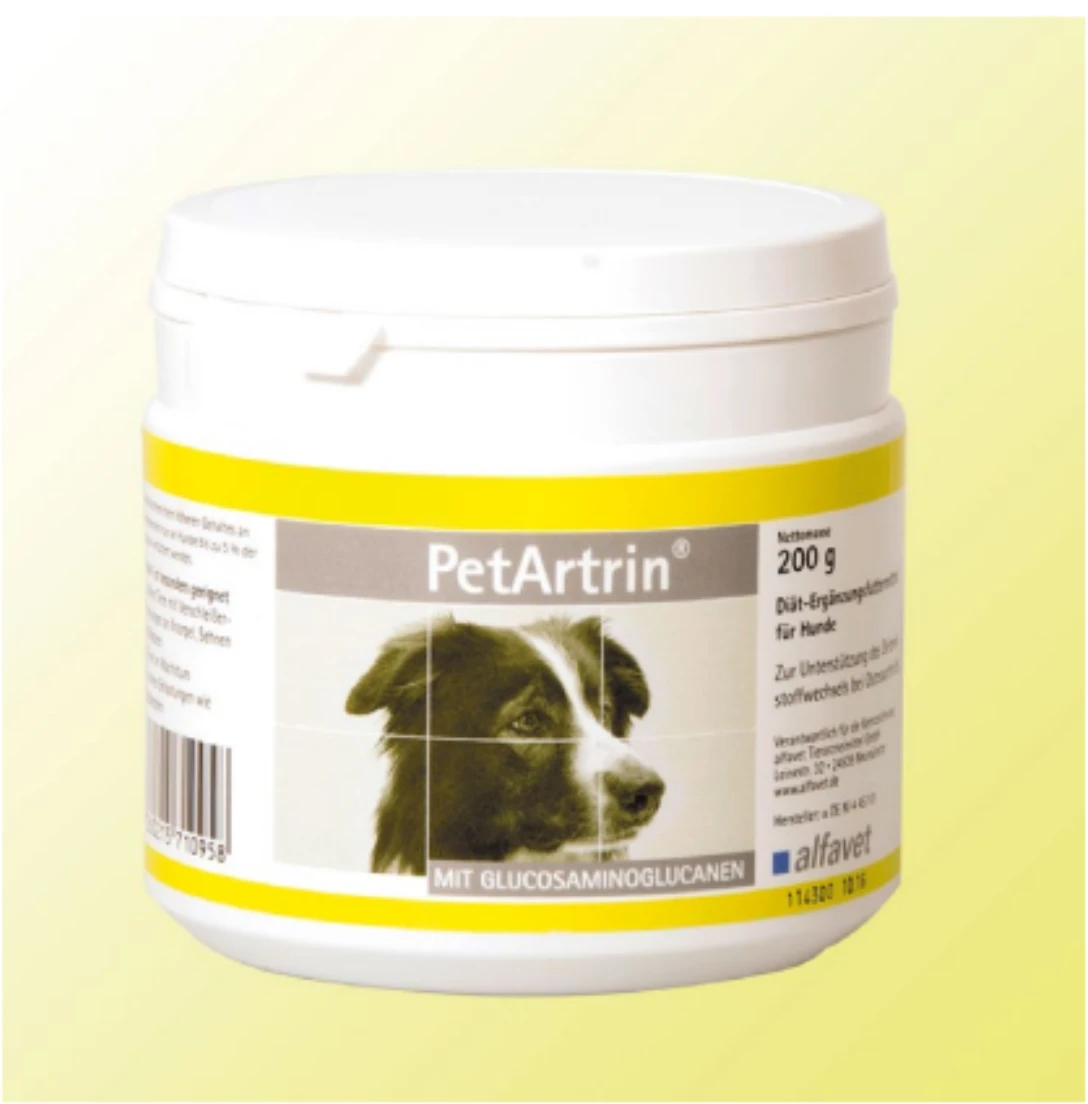 Alfavet PetArtrin Pulver Für Hunde 200 G PetArtrin 3 Alfavet PetArtrin Pulver Für Hunde 200 G PetArtrin