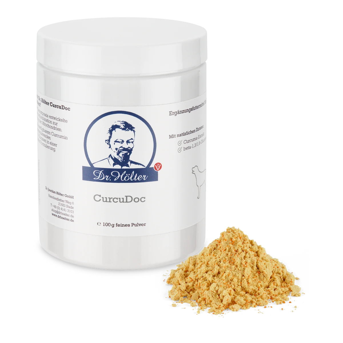 Dr. Hölter CurcuDoc Kurkuma Für Hunde 40g CurcuDoc Pulver 6 Dr. Hölter CurcuDoc Kurkuma Für Hunde 40g CurcuDoc Pulver – Bild 4
