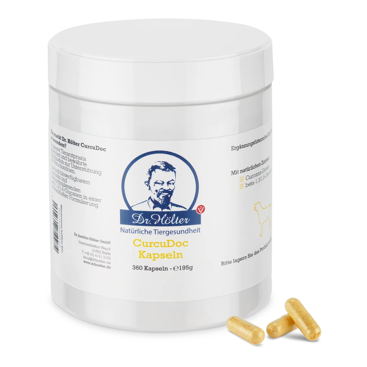Dr. Hölter CurcuDoc Kurkuma Für Hunde 40g CurcuDoc Pulver 5 Dr. Hölter CurcuDoc Kurkuma Für Hunde 40g CurcuDoc Pulver – Bild 3