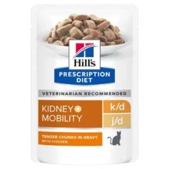 Hills K/d + Mobility Frischebeutel Für Katzen 12 X 85 G Frischebeutel Für Katzen