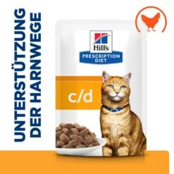 Hills Feline C/d Multicare Huhn Frischebeutel Für Katzen 12 X 85 G Huhn Frischebeutel -Hills Verkaufsgeschäft pljQ2drjMOyg 52742118819 2