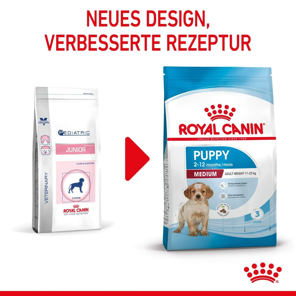 Royal Canin Medium Puppy Für Welpen Mittelgroßer Hunderassen 4 Kg Trockenfutter 5 Royal Canin Medium Puppy Für Welpen Mittelgroßer Hunderassen 4 Kg Trockenfutter – Bild 3