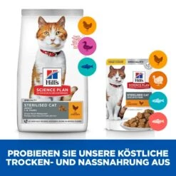 Hills Science Plan Feline Sterilised Cat Adult Huhn Trockenfutter 10 Kg Huhn Trockenfutter -Hills Verkaufsgeschäft yJMlZIeXEIPt 52742035994 5